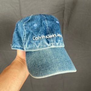 Calvin Klein jean strap back hat